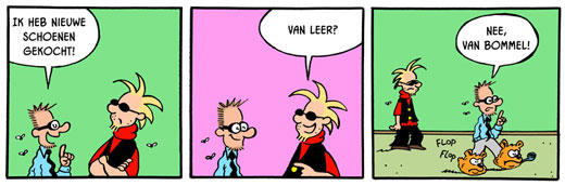 Klik voor een vergroting van de strip Geert en Beert
